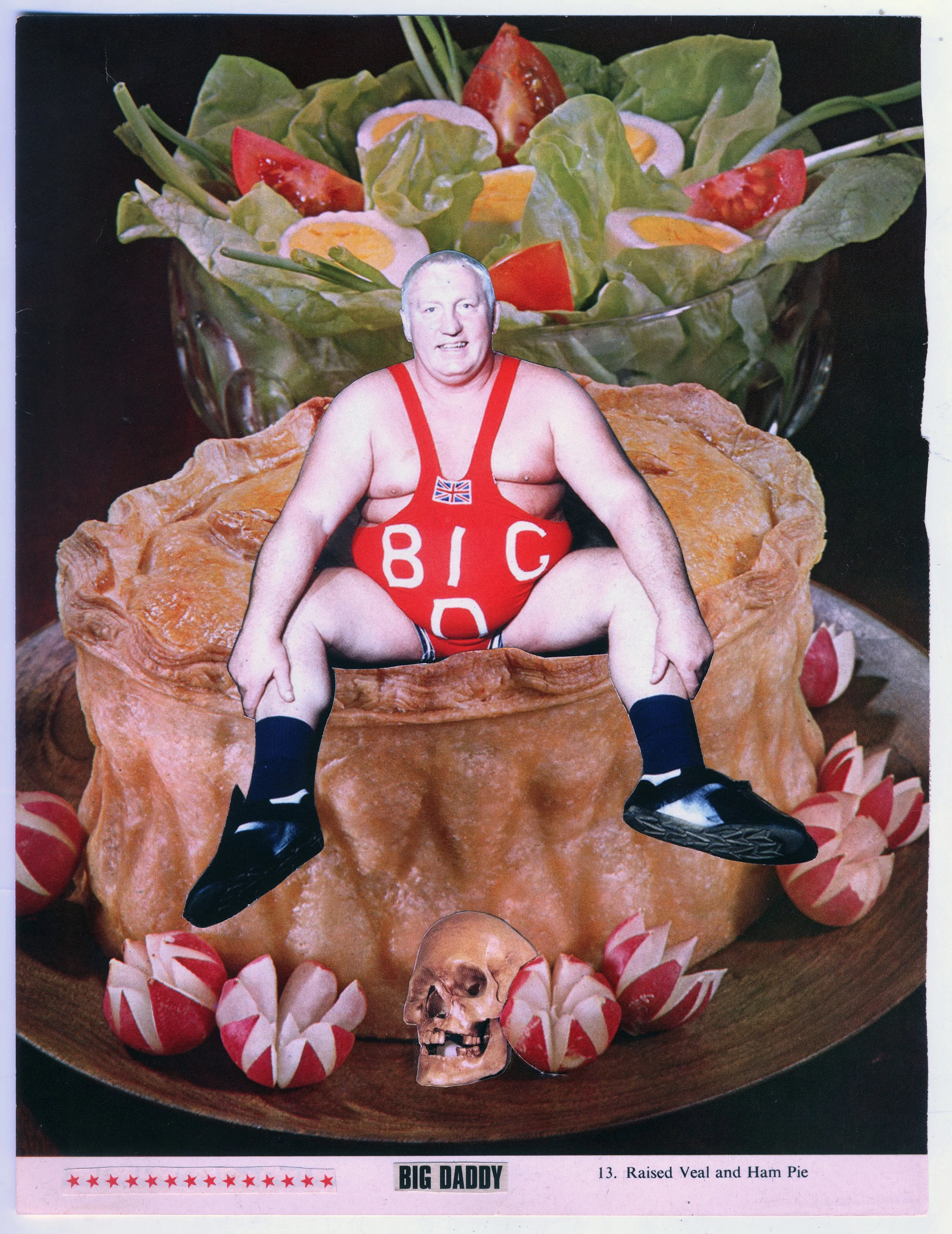 "Big Daddy" Original collage by Matt Littler