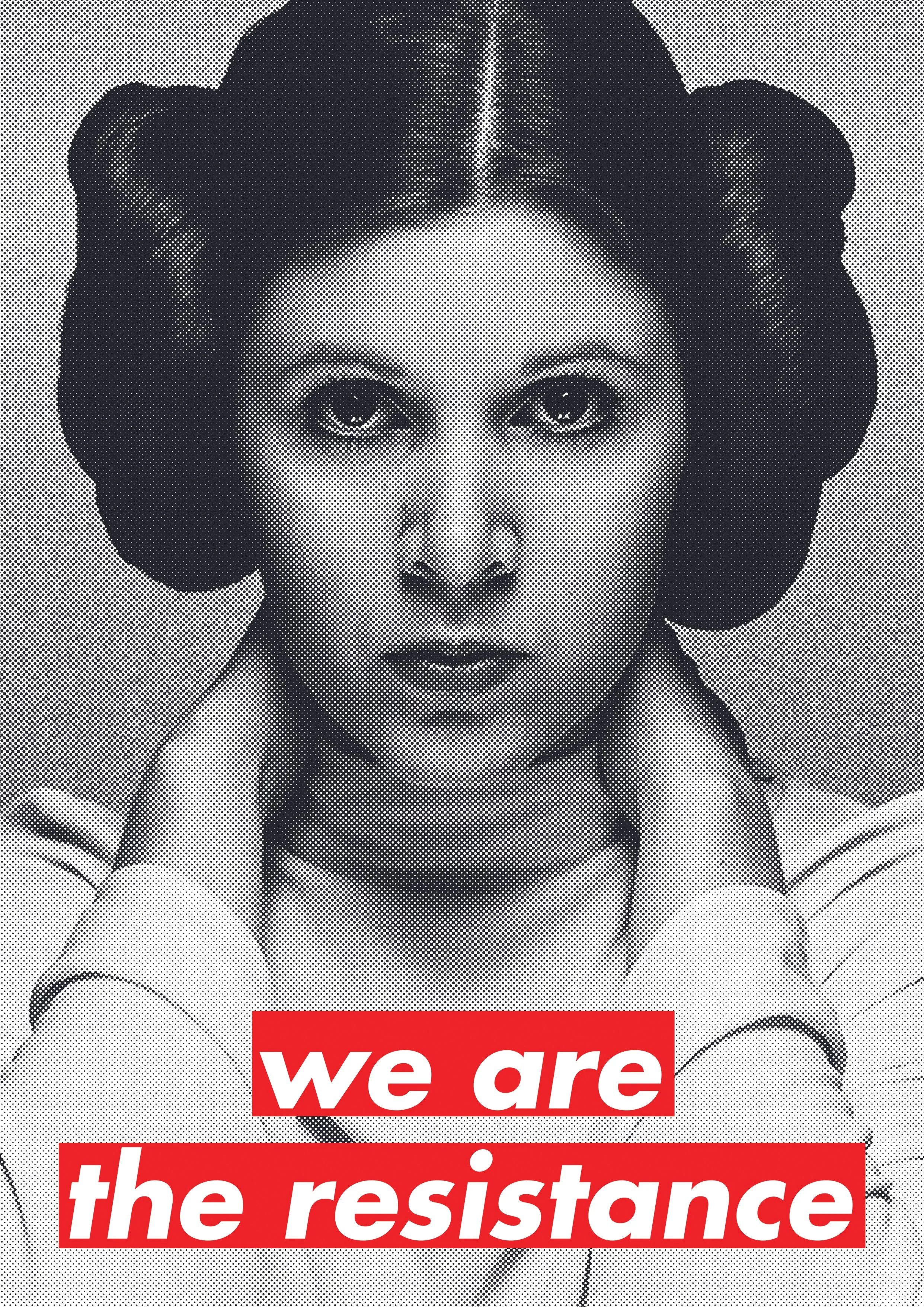 "We Are the Resistance" Limited Edition Screenprint by Vanessa Witter