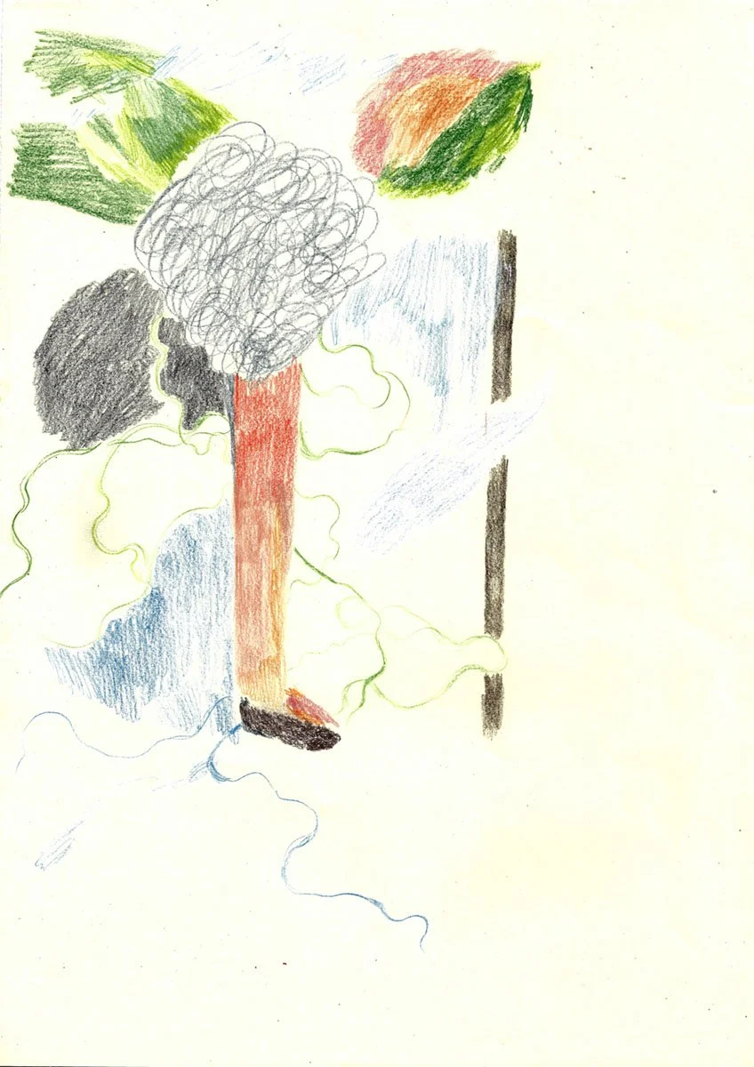 "One leg is better than two" original collaborative artwork by Beth Hague and KEELERTORNERO