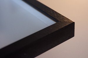 Framed in Black with 2mm Float Glass B2