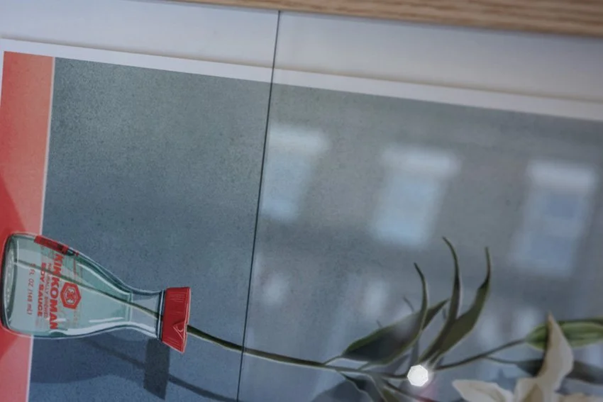 Add Non-reflective AR70 glass A4