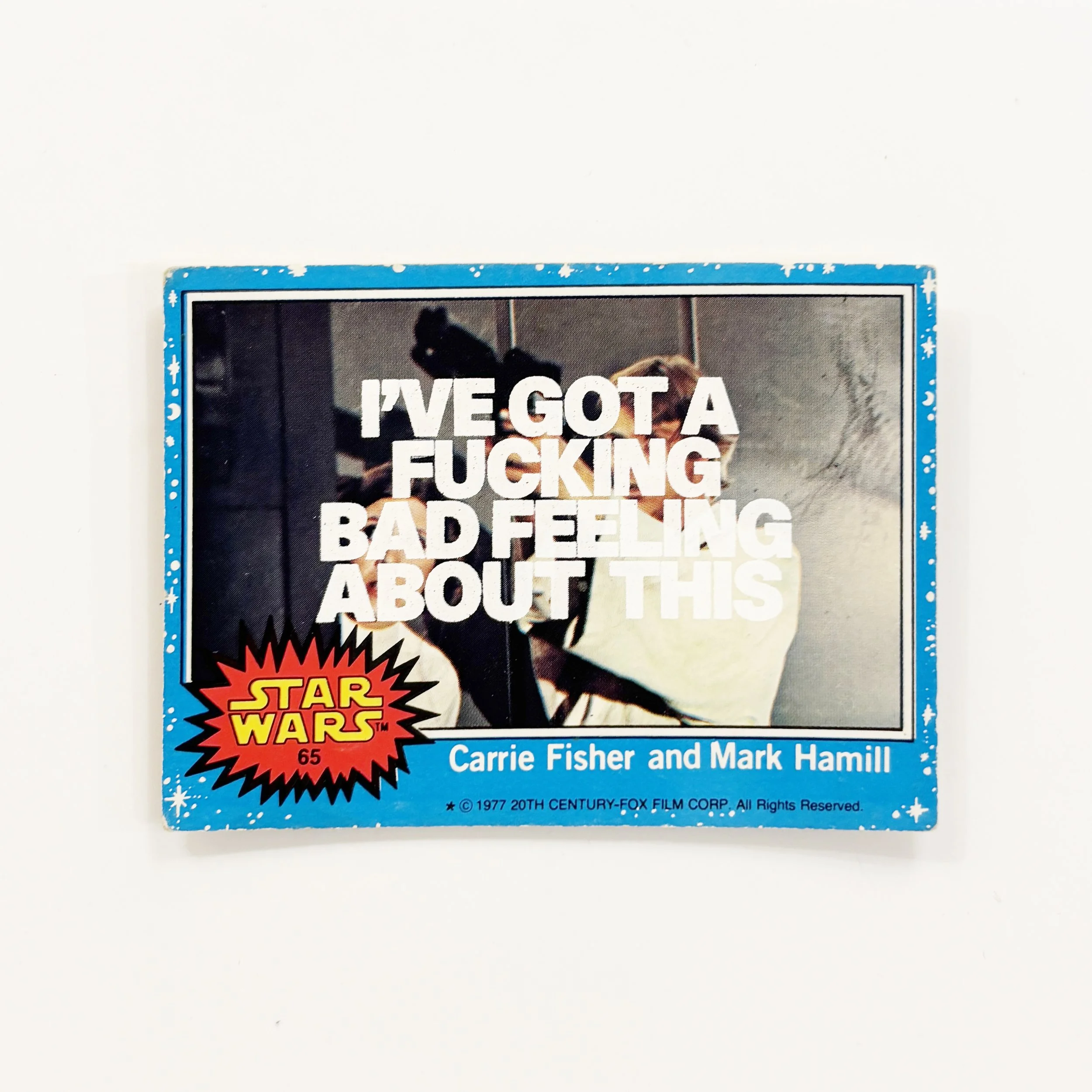Fucking bad feeling – Topps Blue 65 .jpg