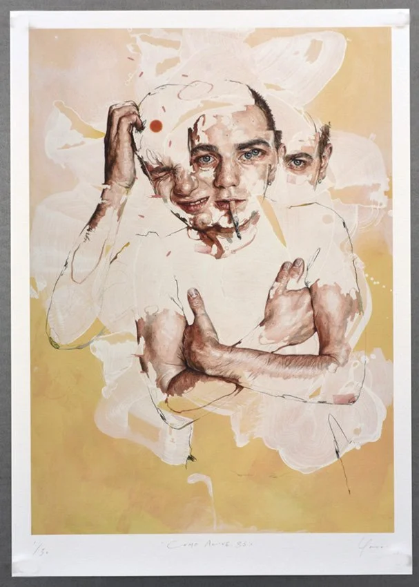 "COME ALIVE, 35" Limited edition giclee of original artwork by Lucy Pass