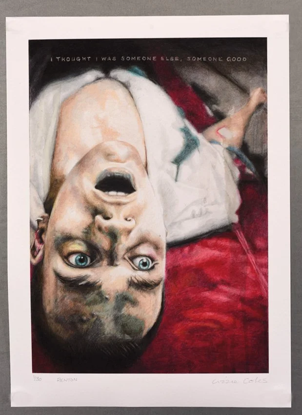 "Renton" Limited Giclee print edition of original artwork by Lizzie Coles