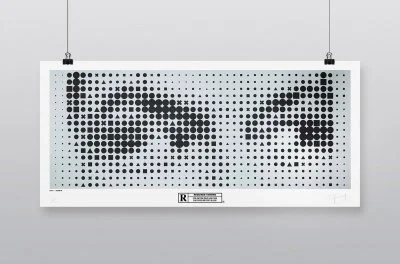 "The Shining (Silver)" limited edition screenprint by Inkcandy