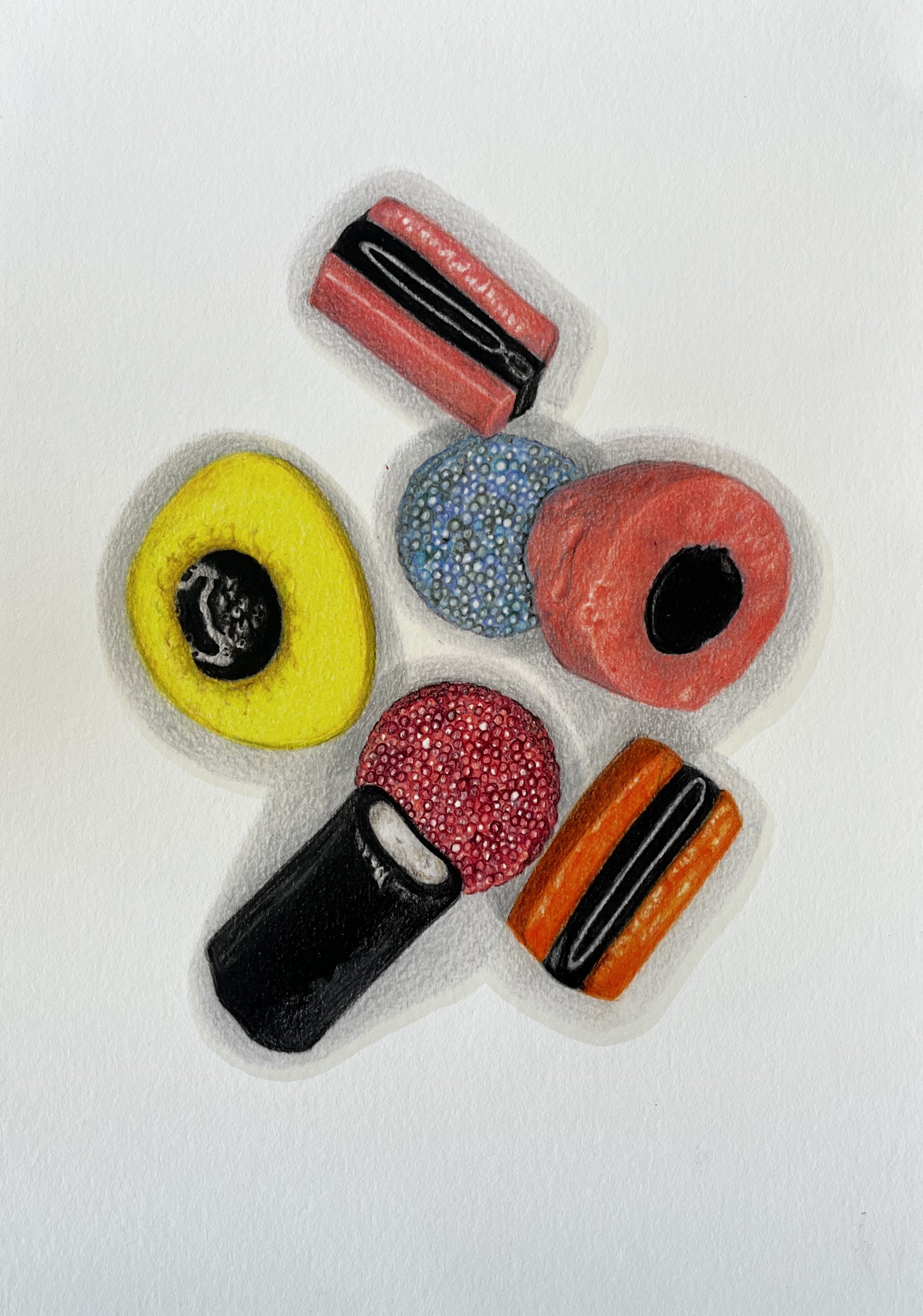 "AllSorts" Giclee print by Sarah Evans