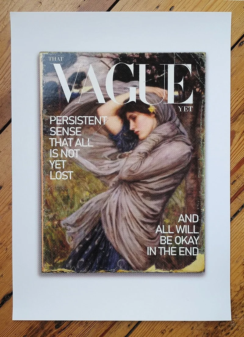 "All will be okay" limited edition art print by Richard Pendry