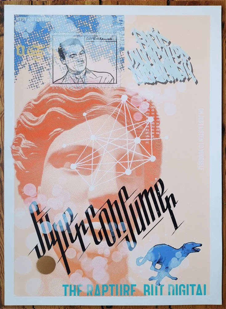 "Would not buy again" limited edition screenprint by Richard Pendry