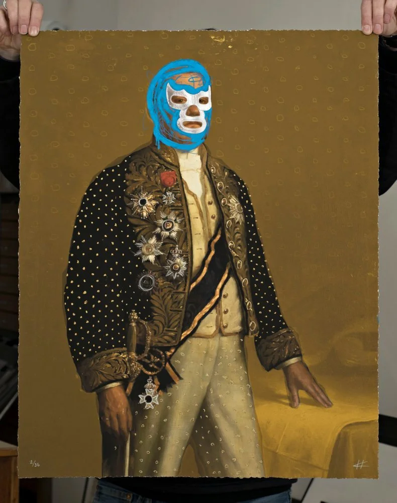 "Carel Van der Wijck" limited edition print by Heath Kane