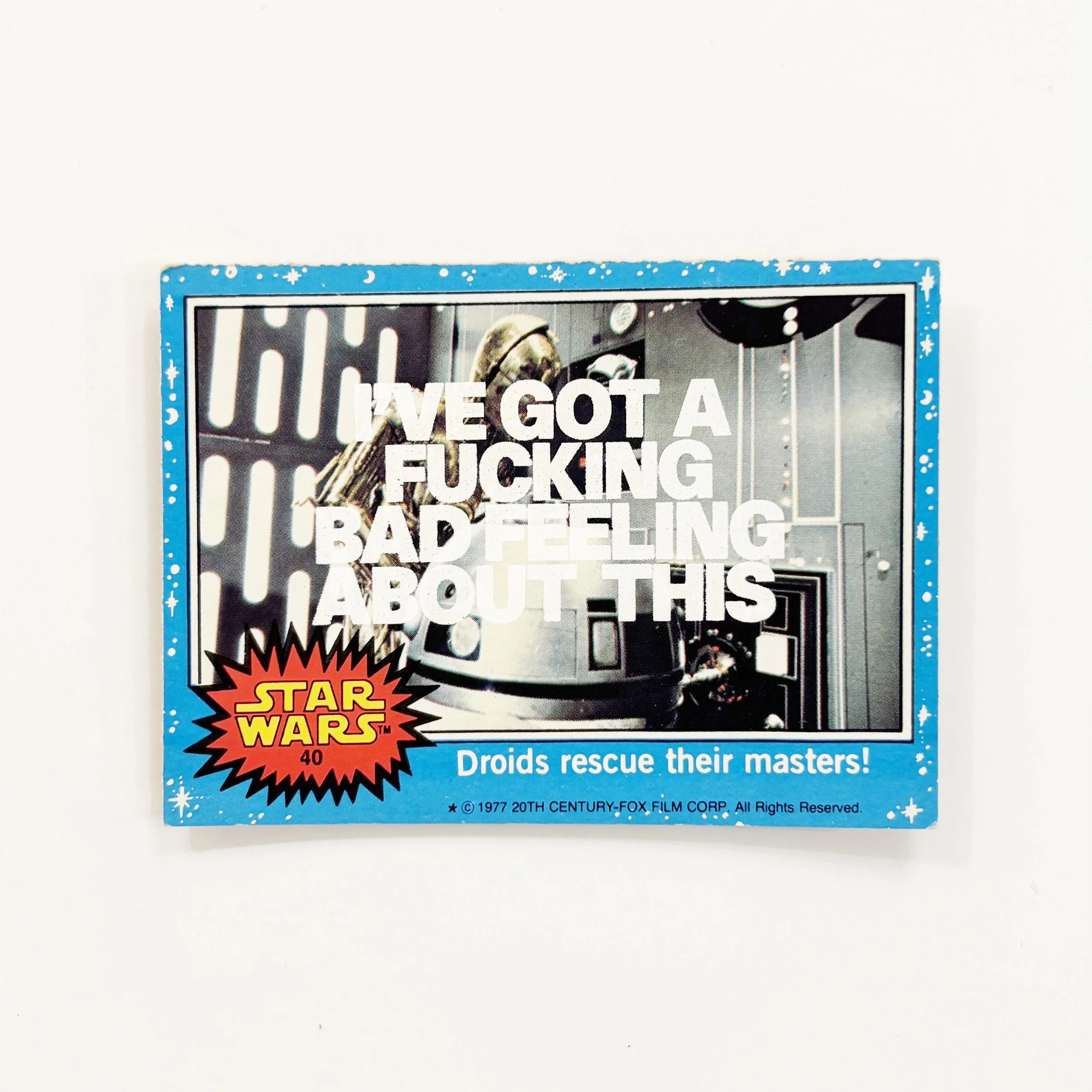 Fucking bad feeling – Topps Blue 40 .jpg