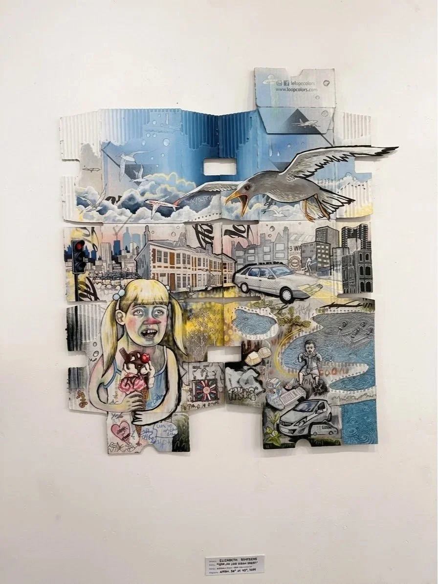 "It’s All Gone Wrong Again" Mixed Media by Elizzerbeff Buckfiend
