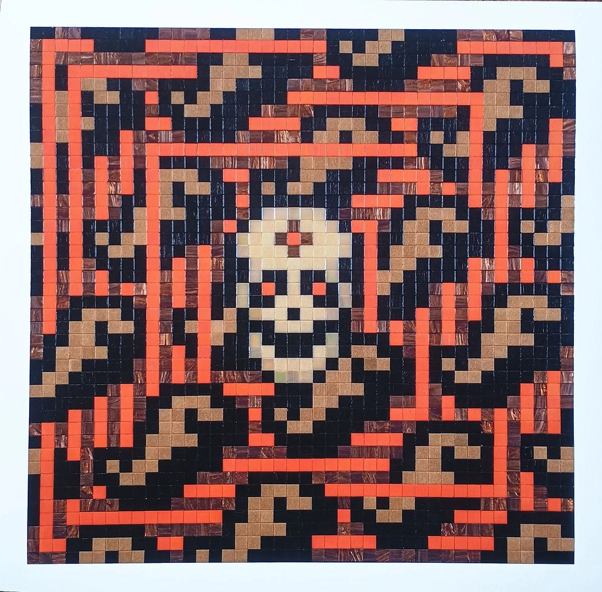 "Jails, Institutions and Death" Giclee Edition of Original Trainspotting #T30 Mosaic by Florist