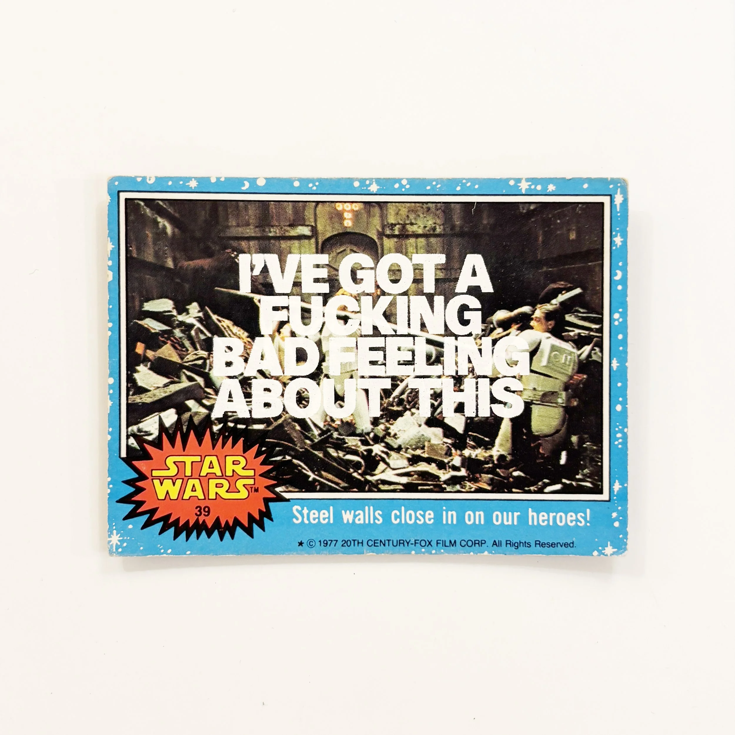 Fucking bad feeling – Topps Blue 39 .jpg