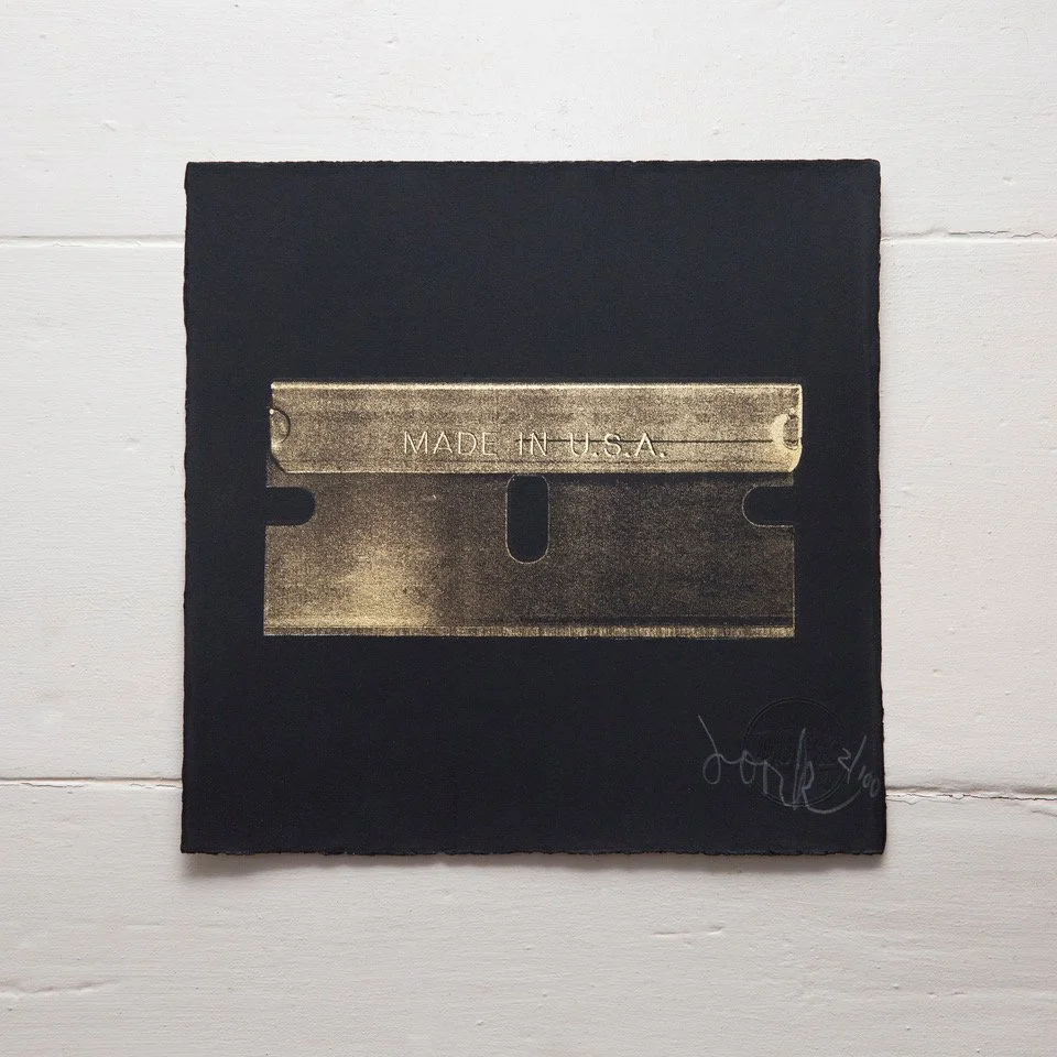 "Made in USA" limited edition screenprint by Donk