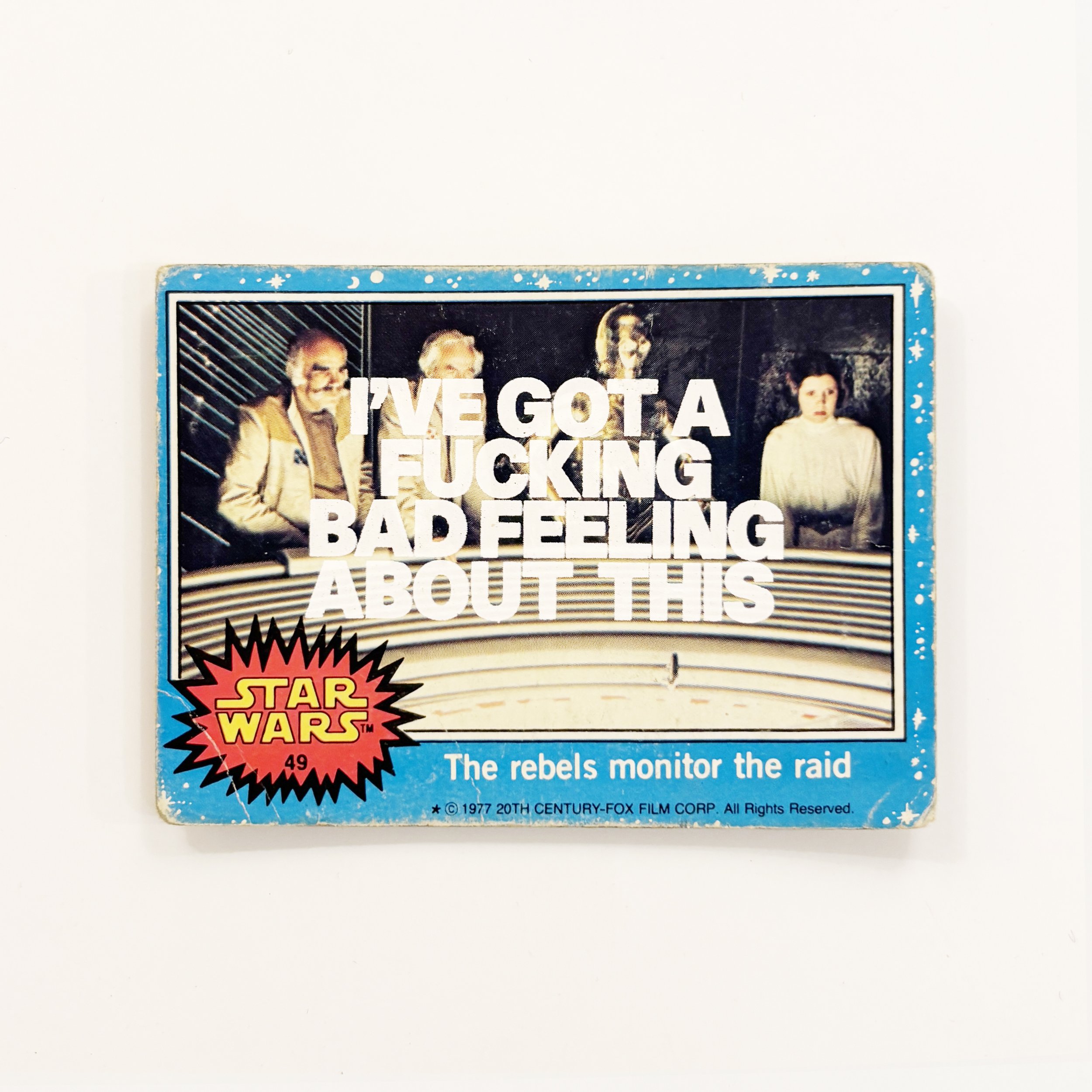 Fucking bad feeling – Topps Blue 49 .jpg