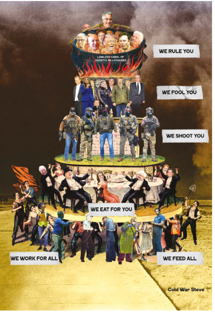 "We Rule You" Digital print by Cold War Steve