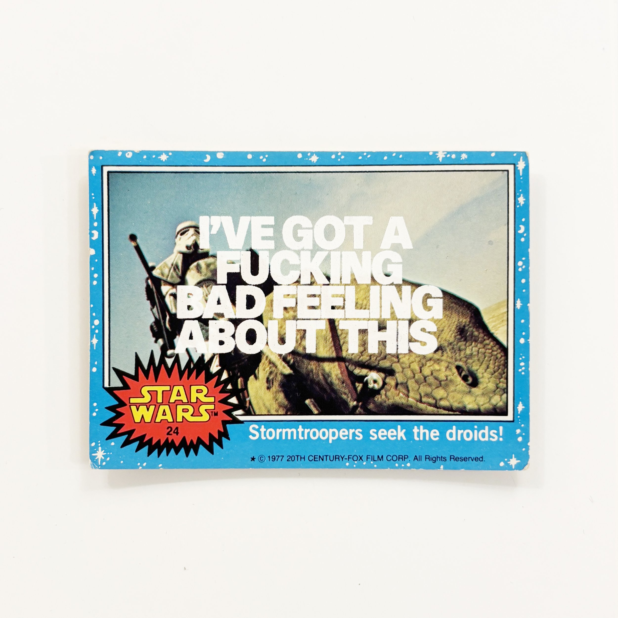 Fucking bad feeling – Topps Blue 24 .jpg