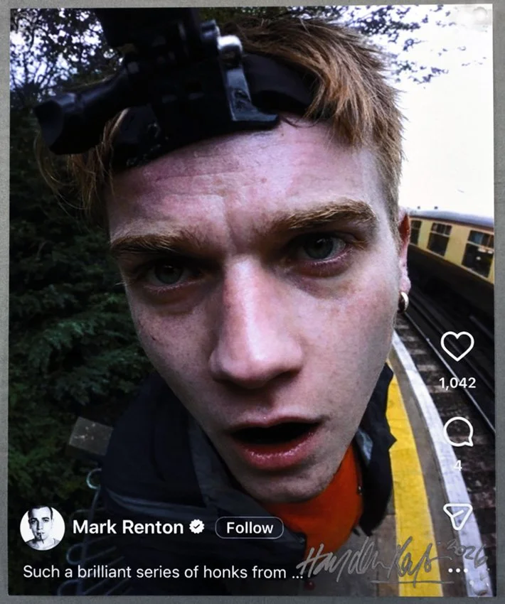 "Choo Choo Choose Life, 2026" Original giclee print by Hayden Kays