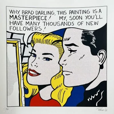 "Followers" Screenprint by Mark Perronet