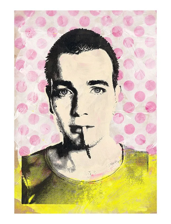 "Renton goes pop" Limited edition giclee print by Grow up