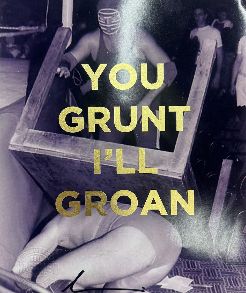 "You'll Grunt, I'll Groan [2]" by Dave Buonaguidi
