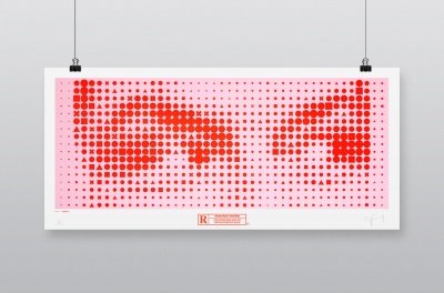 "The Shining (Fluoro Pink)" limited edition screenprint by Inkcandy