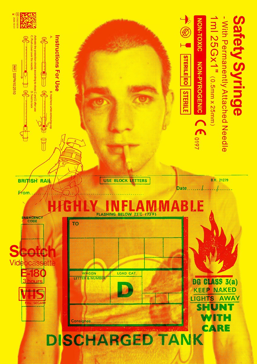 "Neon Renton" Limited edition screenprint by Grow up