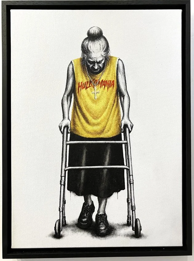 "Still Runnin’ Wild" Original Acrylic Painting by JBOY