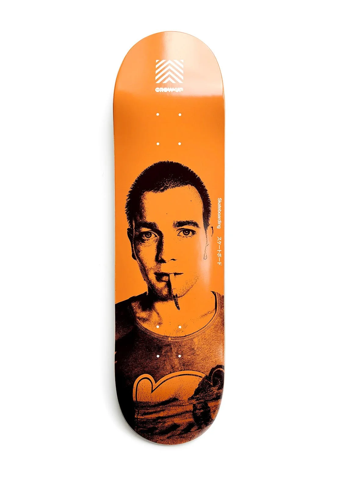 "Skateboarding – Renton" Original Skateboard deck by Grow up