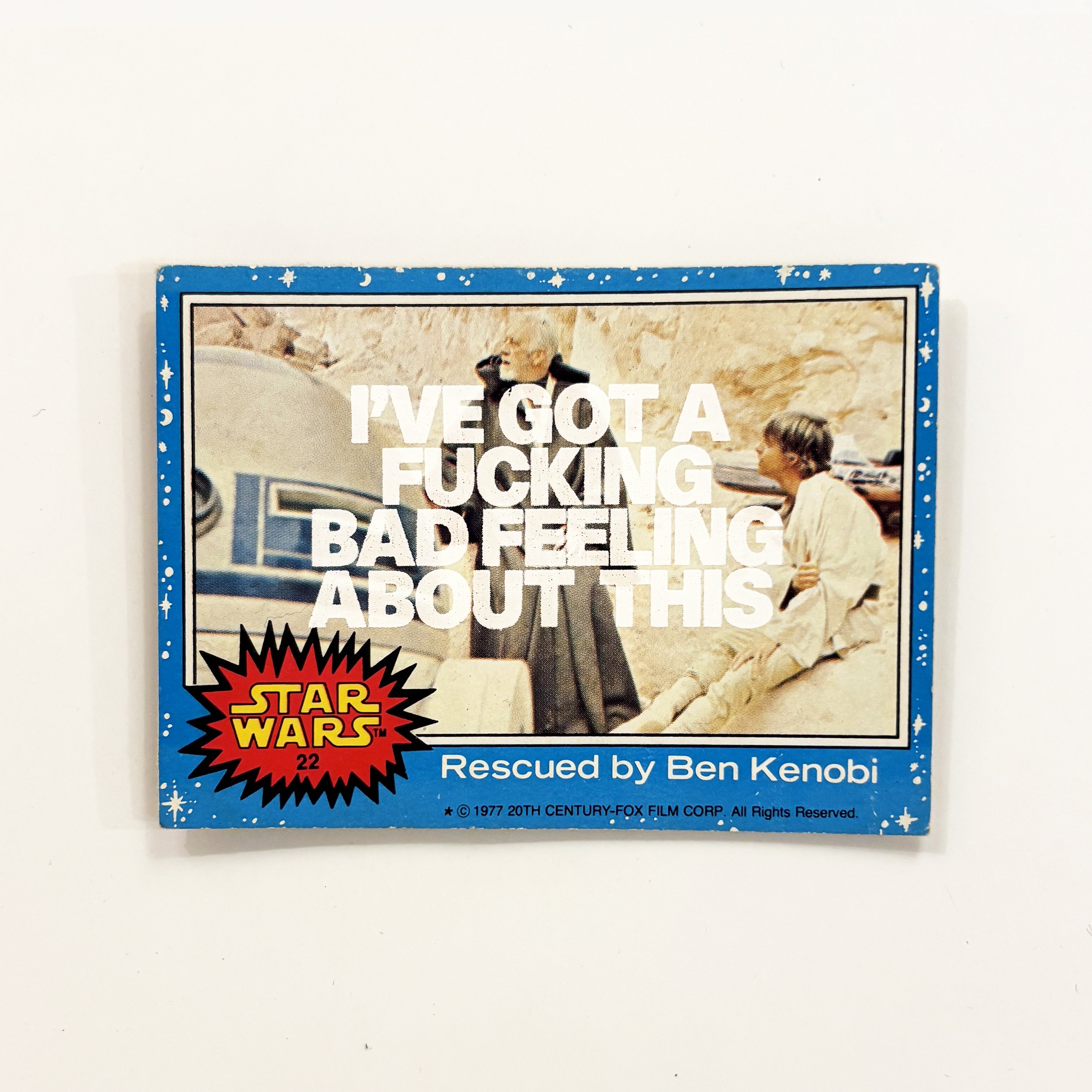 Fucking bad feeling – Topps Blue 22 .jpg