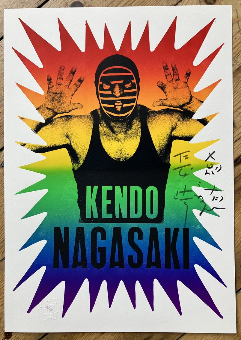 "Kendo Nagasaki" Limited Edition Prints, signed by Kendo himself
