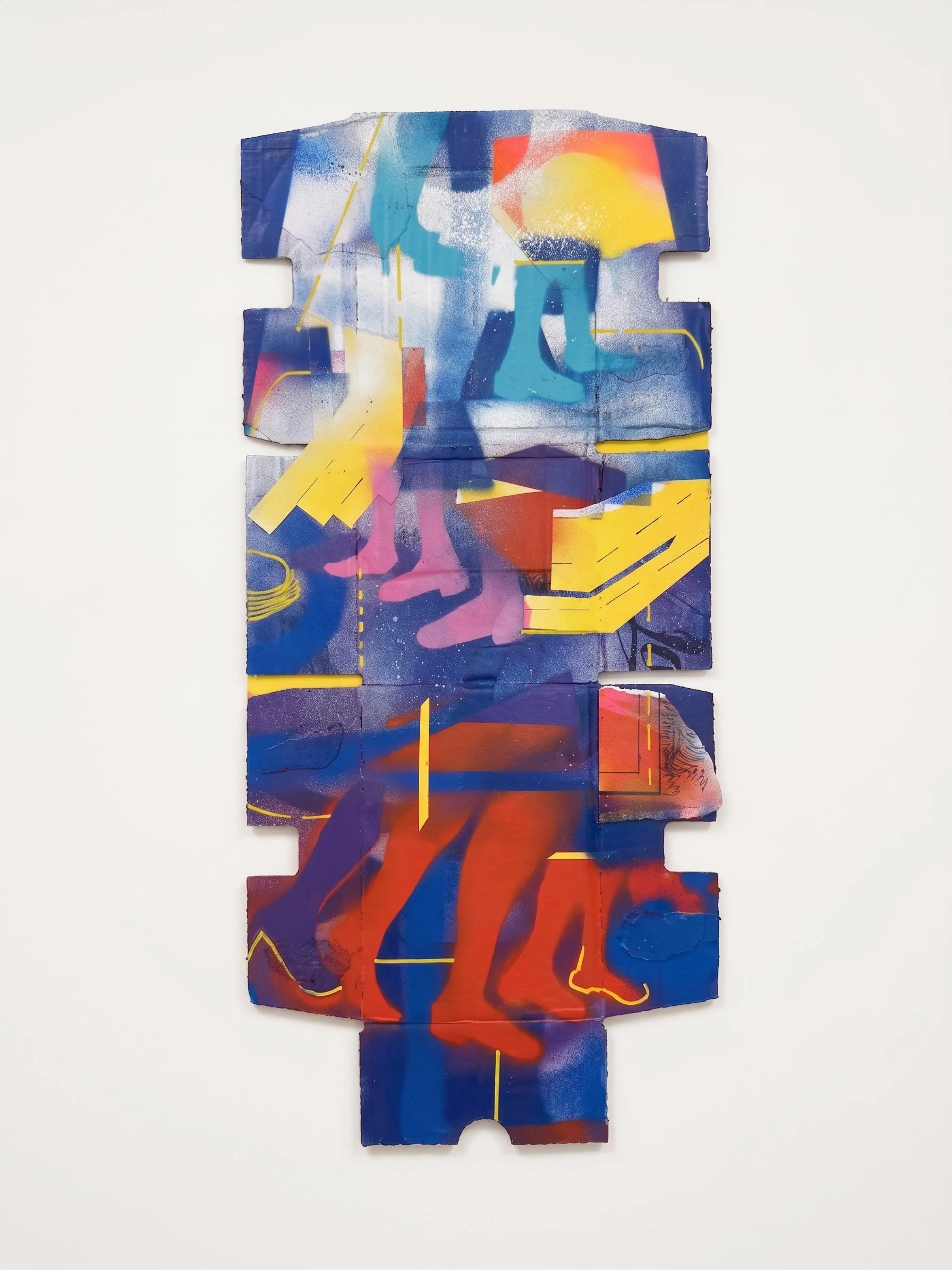 "Flowing underground, flowing through my mind" Loop box artwork by Eve Obrochta