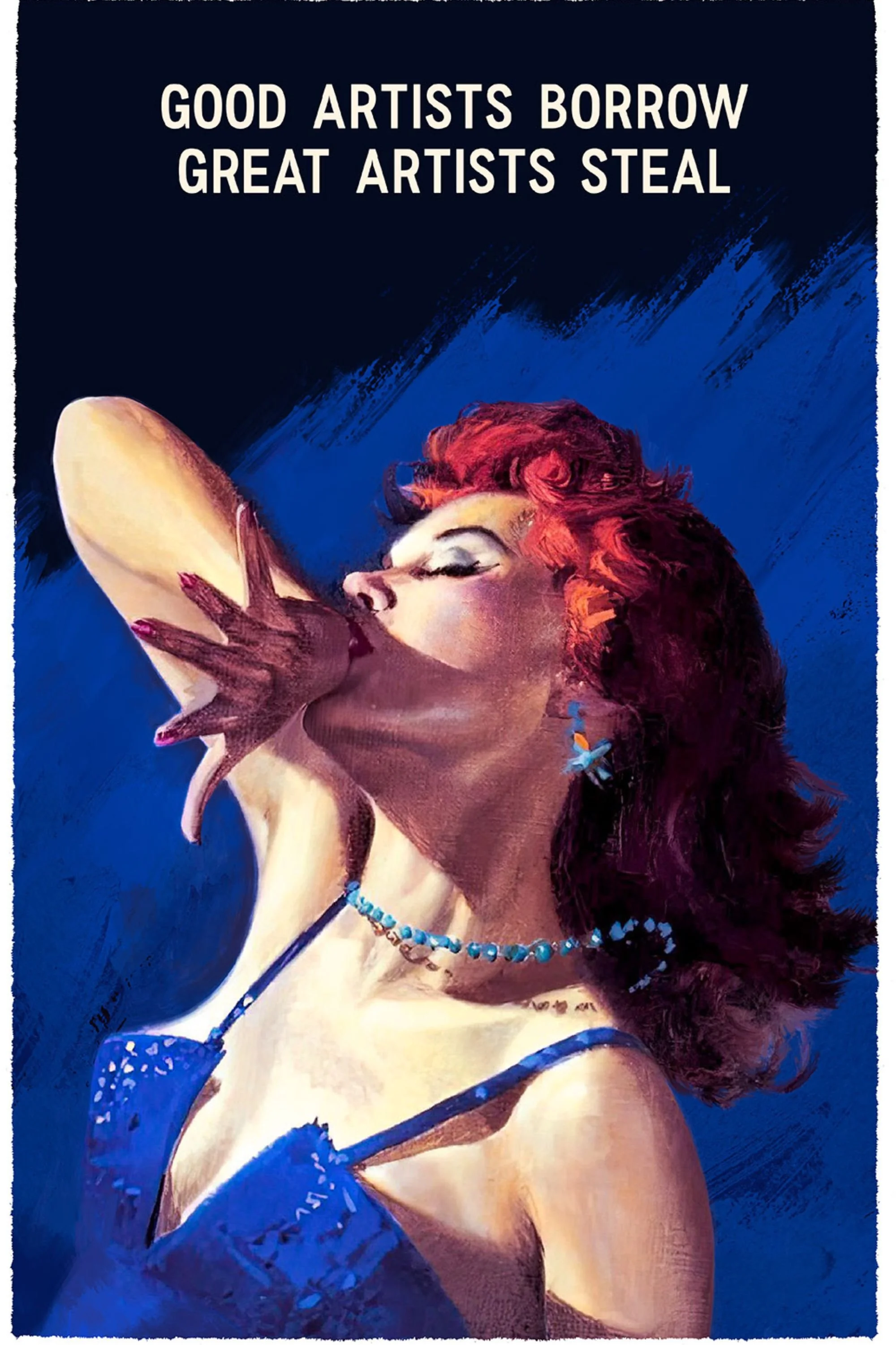 "Steal" limited edition giclee print by Villain