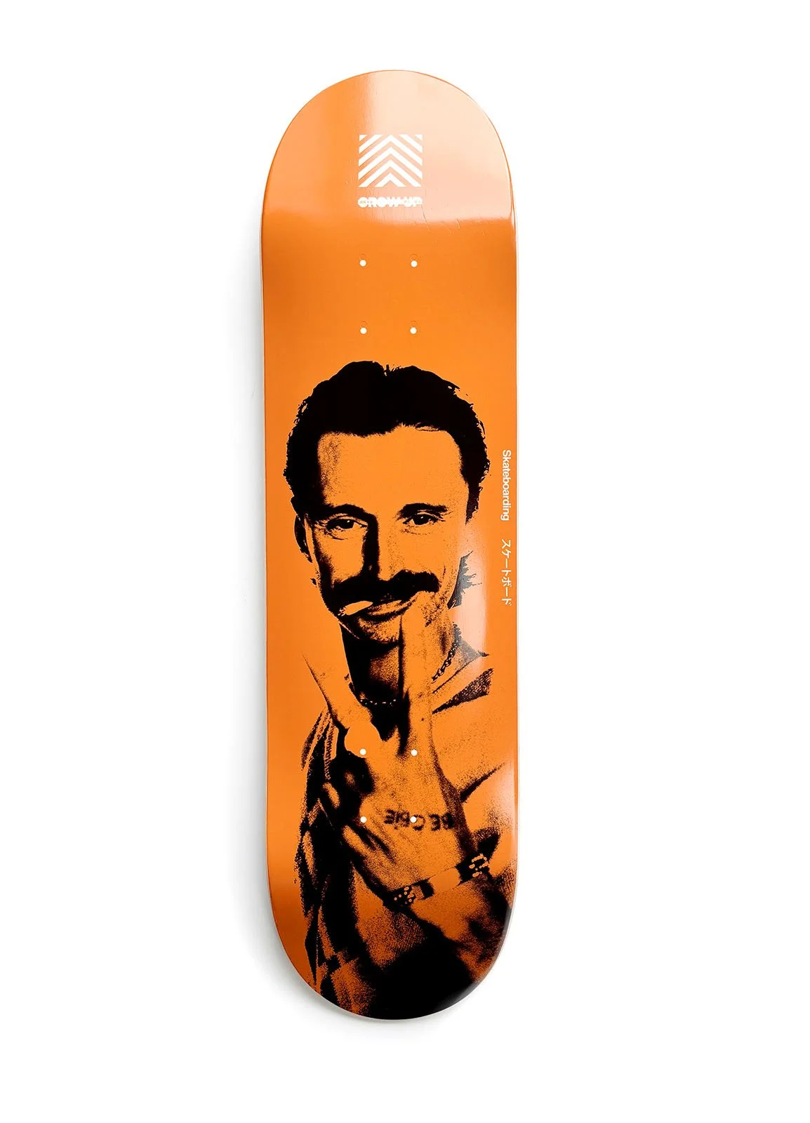 "Skateboarding – Begbie" Original Skateboard deck by Grow up