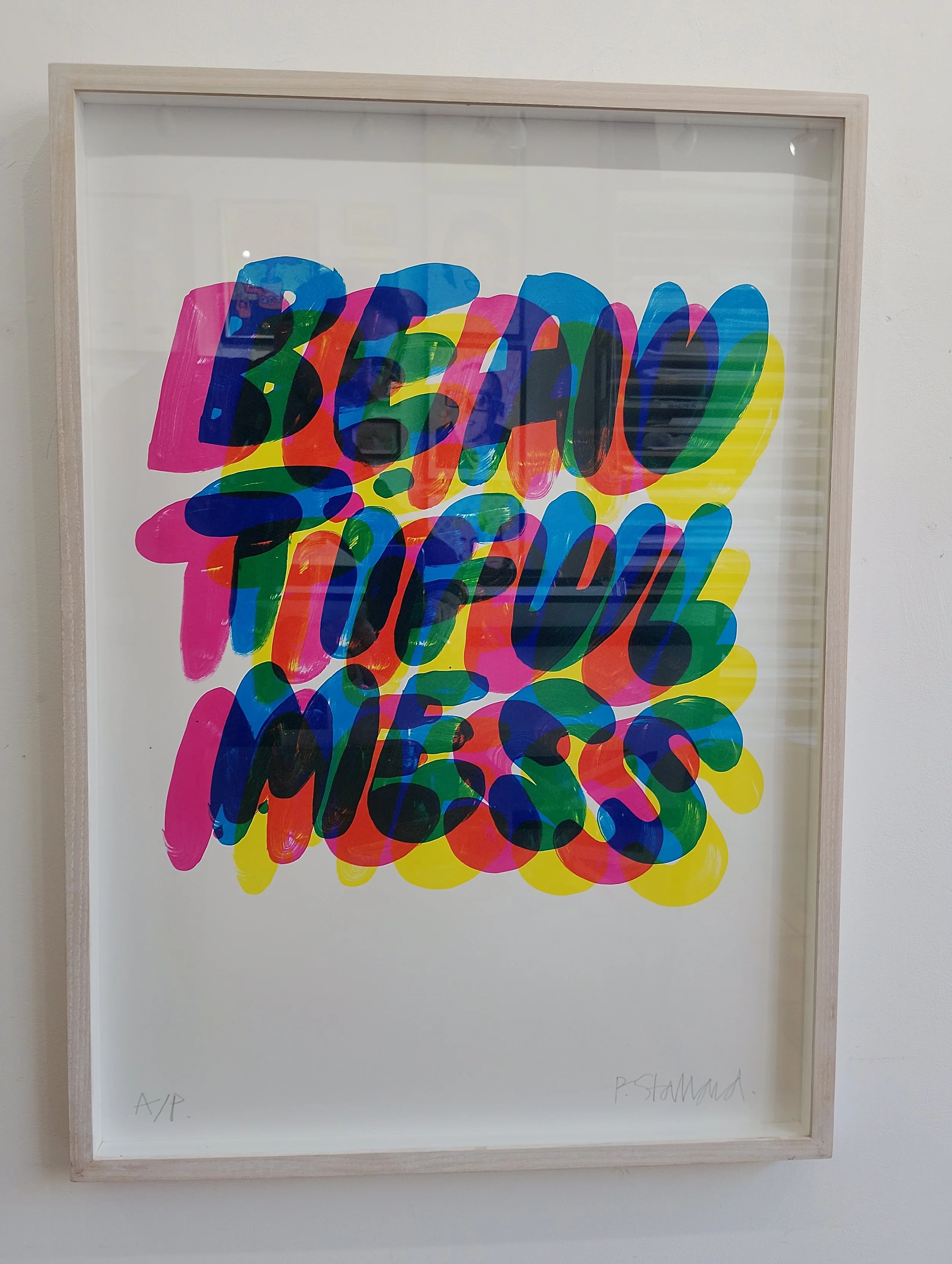 "Beautiful Mess" Limited Edition Giclee Print Rose Stallard