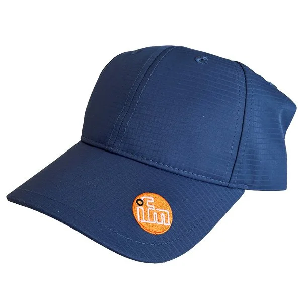 Baseball cap navy blue with logo