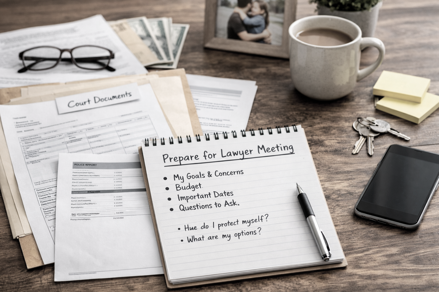 What To Do Before You Talk to a Lawyer