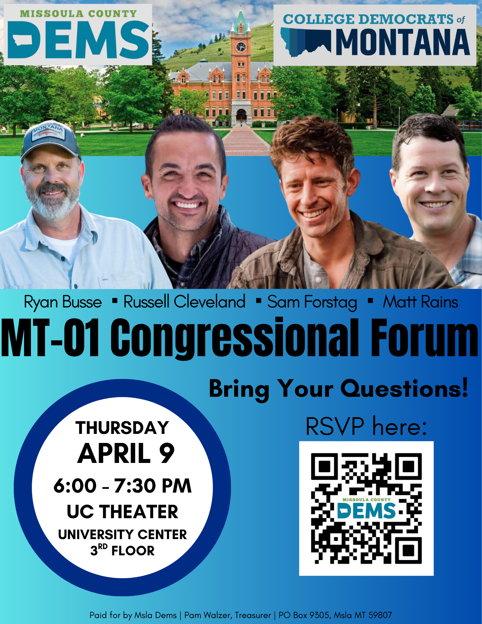 MT-1 Congressional Forum