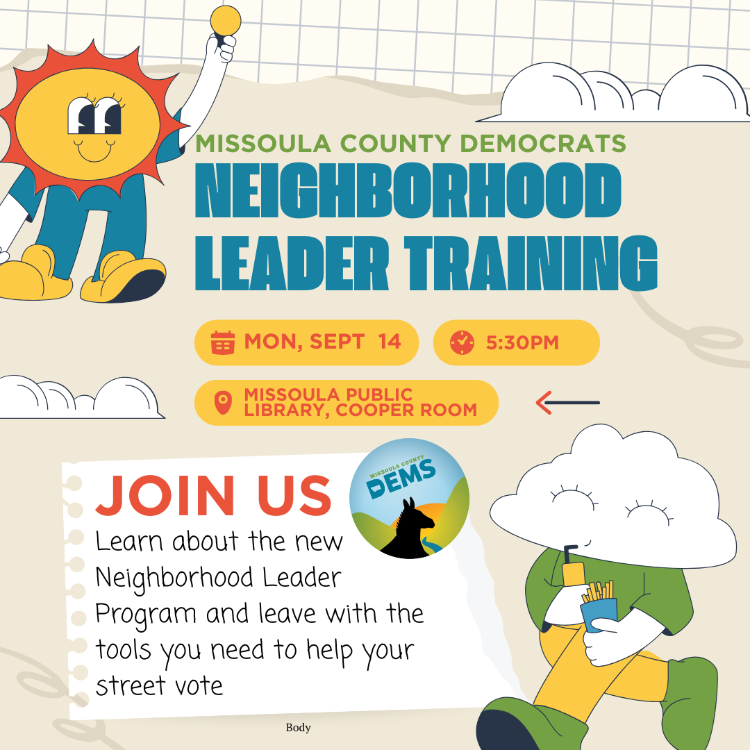 Neighborhood Leader Training 