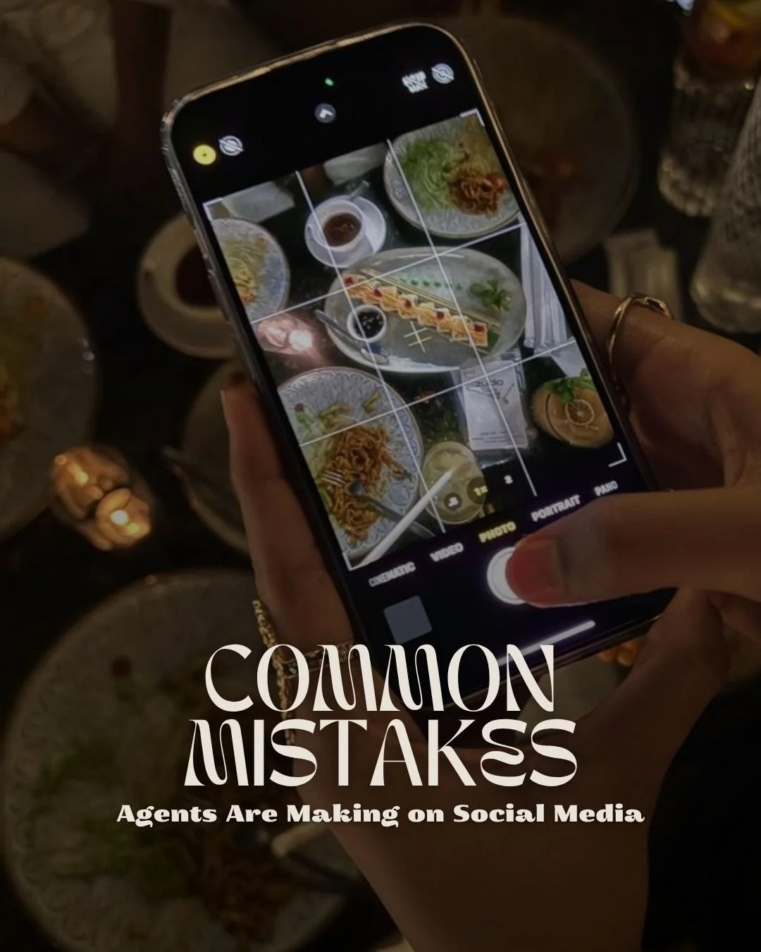 Agents &mdash; it&rsquo;s not the algorithm. It&rsquo;s your approach. 👀

If your content isn&rsquo;t connecting, chances are you&rsquo;re making one (or more) of these mistakes:
- Posting only listings
- Hiding behind your logo
- Chasing every tren