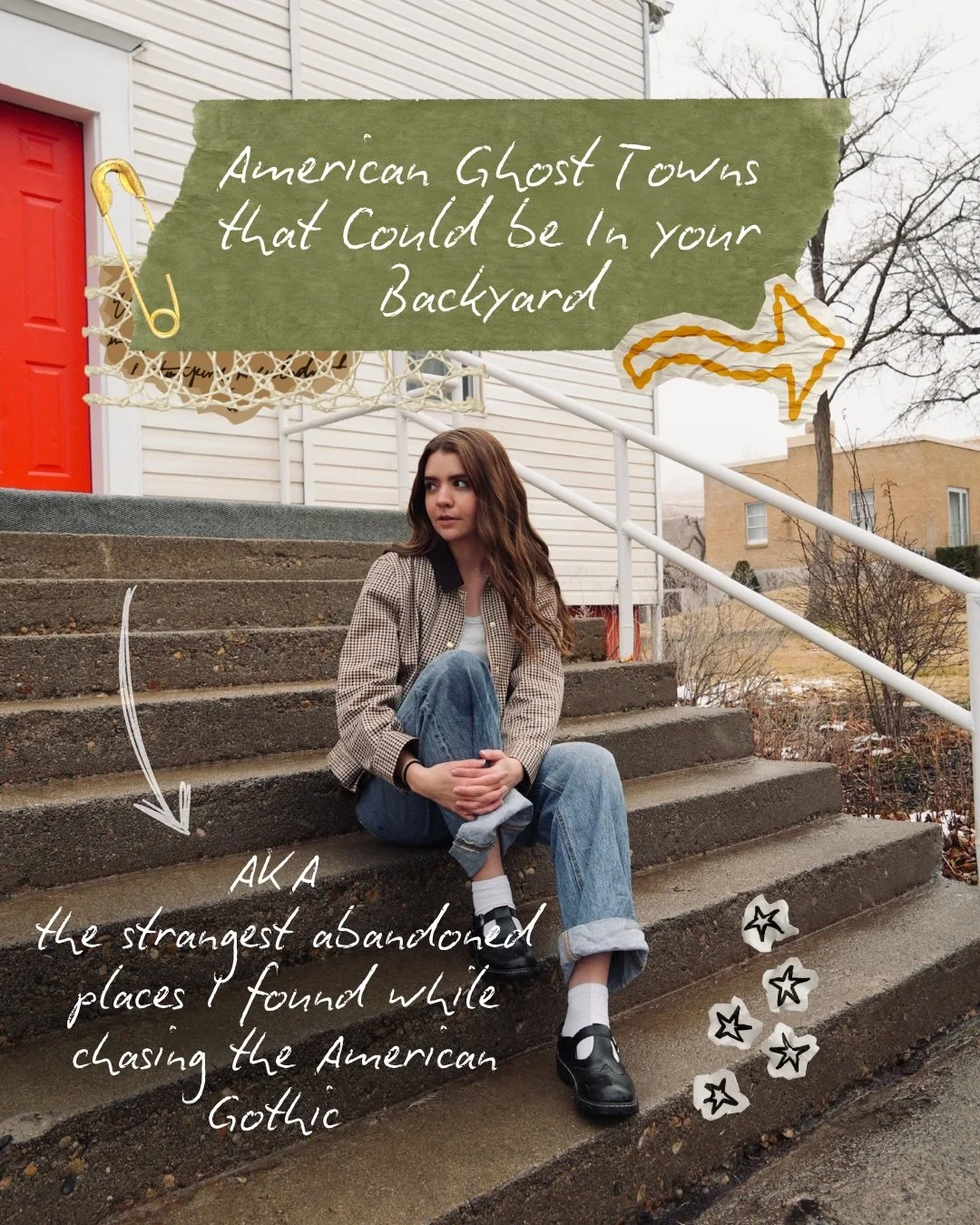 A few of the weirdest &amp; most compelling abandoned places I&rsquo;ve learned of 👻

Ghost towns and abandoned settlements sit under this idea of the &ldquo;American Gothic.&rdquo; I know it sounds like a haunted aesthetic, and in many ways, it is.
