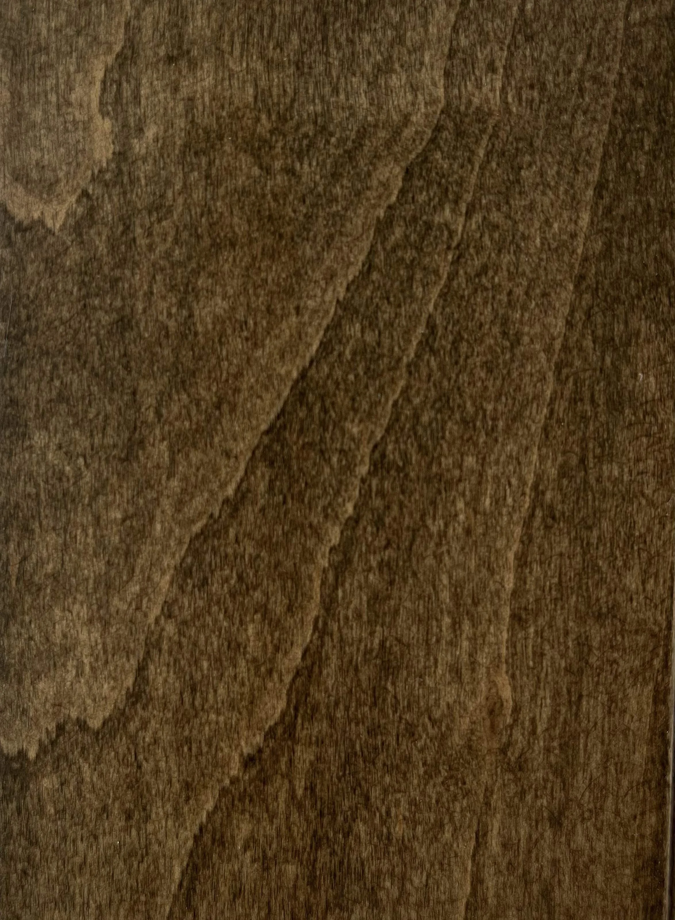 Stains on maple