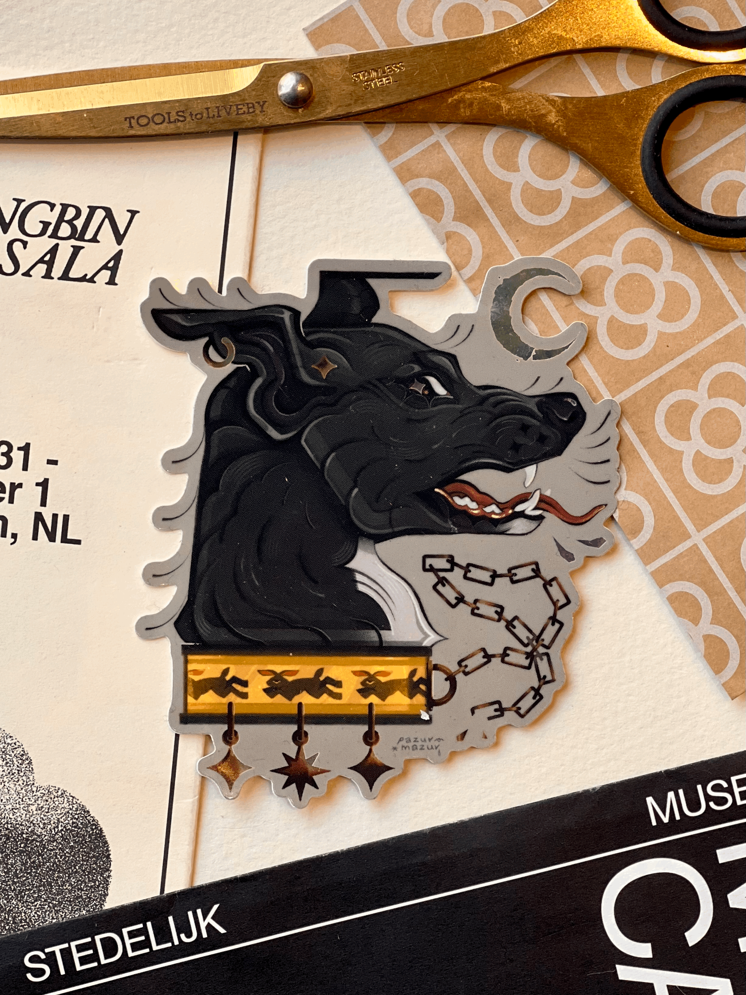 Fierce whippet ✹ Sticker