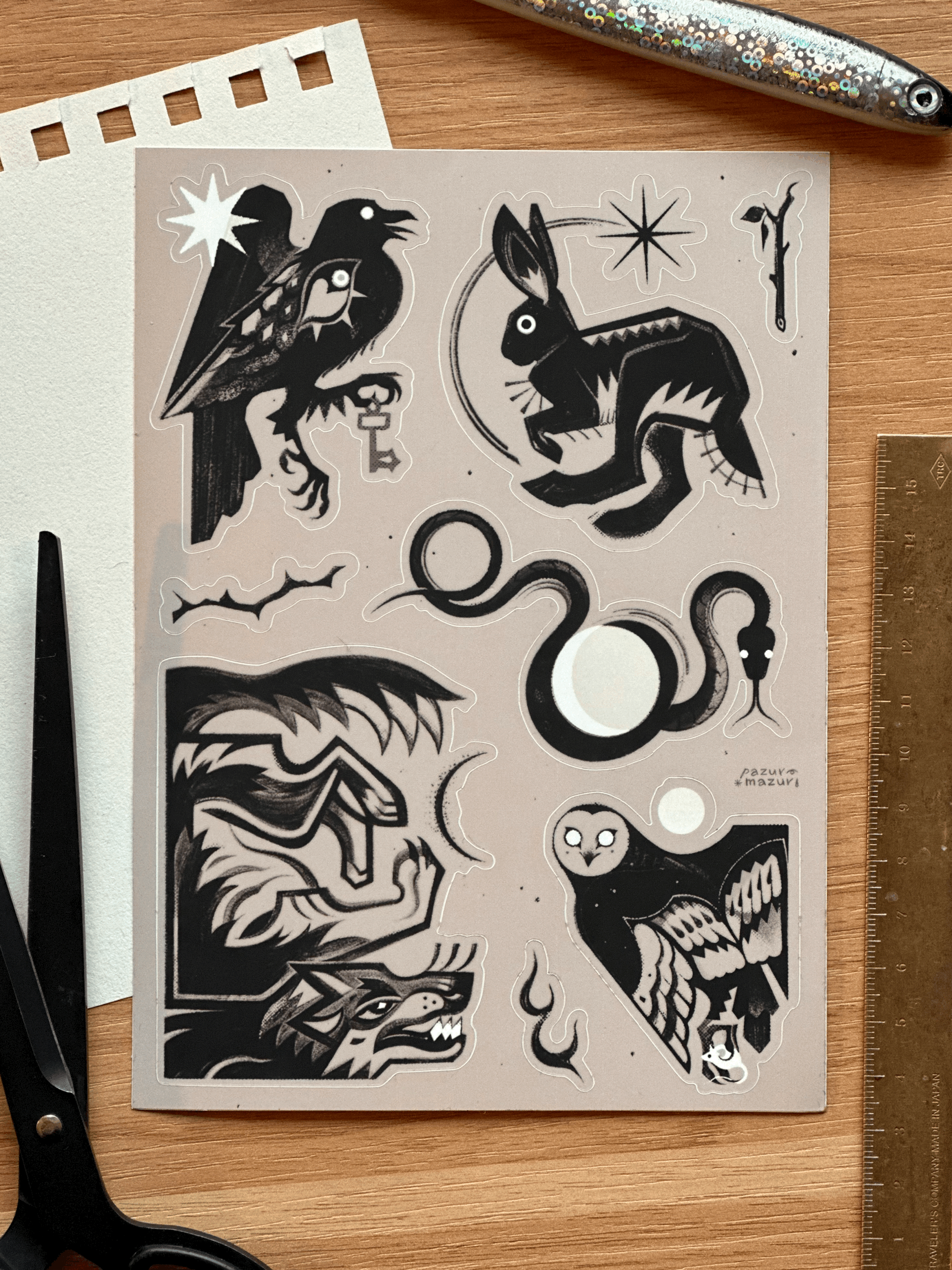 Forest Critters ✹ Sticker Sheet