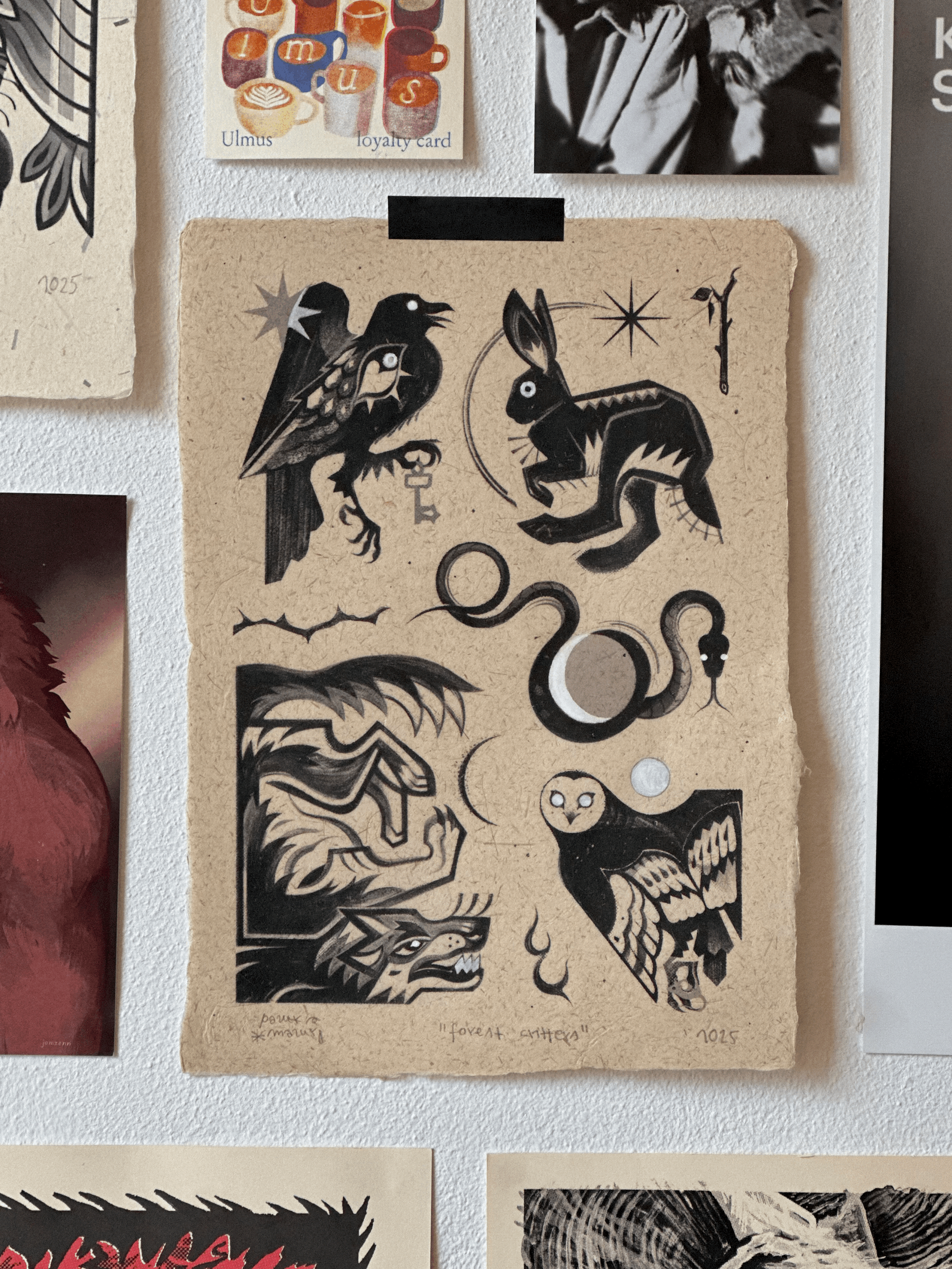 Forest critters ✦ Print