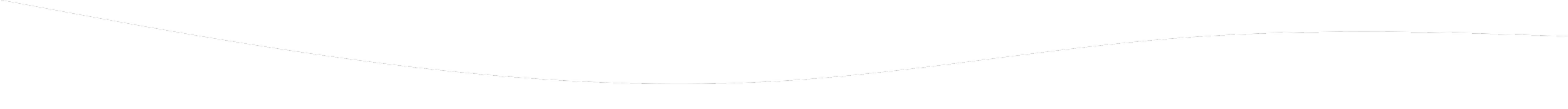 A black curved shape on a white background.