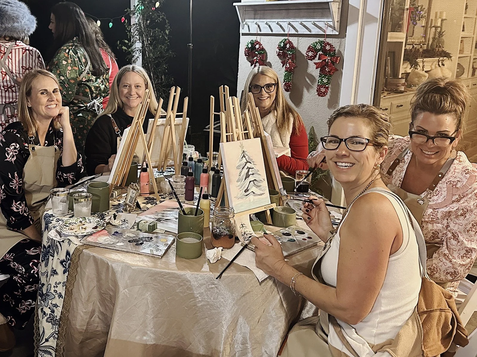 Yorba Linda paint and sip