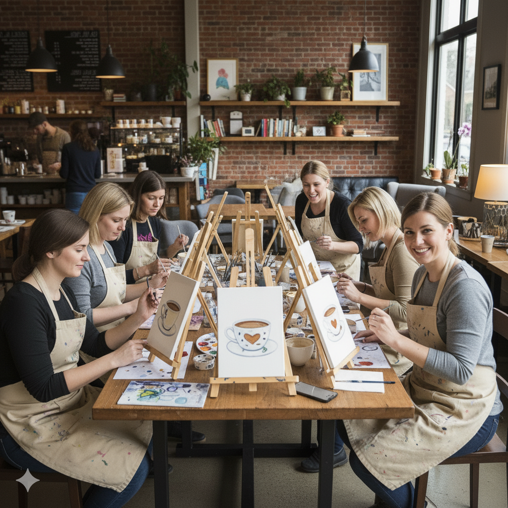 Local Business Painting Event