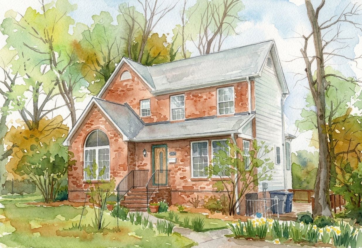 For Rent in Hyattsville: A Rare 3-Bedroom Home Above the Northwest Branch Trail at 4907 37th Place