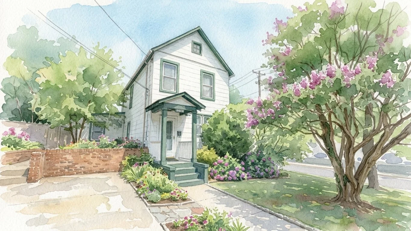 1911 Farmhouse on a ⅓-Acre Corner Lot in Hyattsville: 4232 Nicholson St